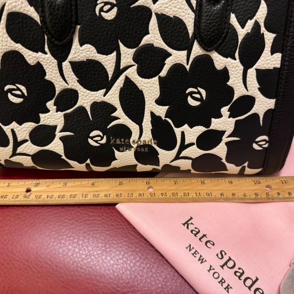 Kate Spade New York Knott Rosy Garden Medium Satchel - Picture 7 of 8